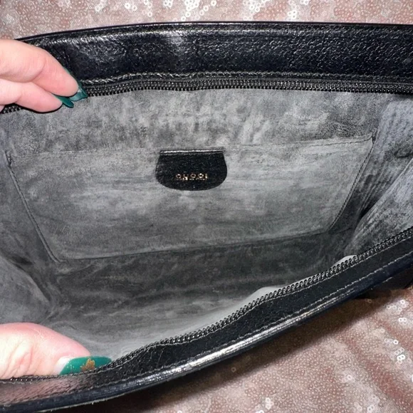 Gucci Black Men's Toiletry Bag - Picture 2 of 3